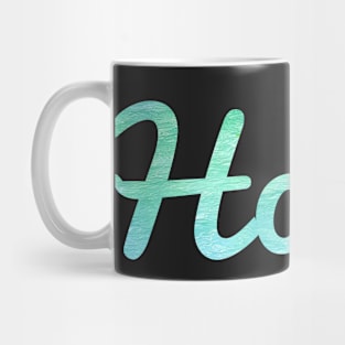 My home is the beach Mug